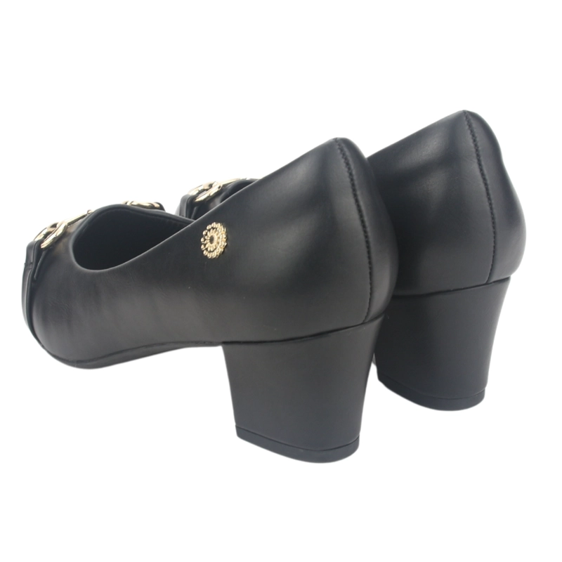 ZAPATO CHALADA MUJER FLEXI-47 NEGRO CASUAL - 4