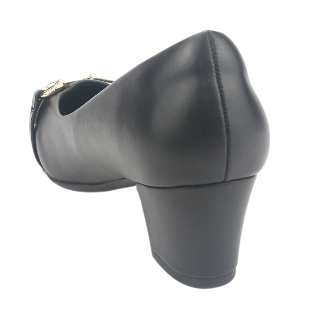 ZAPATO CHALADA MUJER FLEXI-47 NEGRO CASUAL - 5