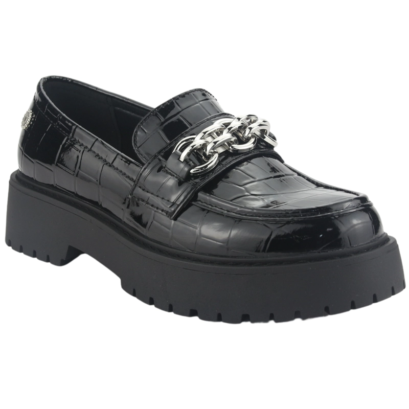 MOCASINES MUJER CHALADA NEGRO LENIN-1 CASUAL - 3
