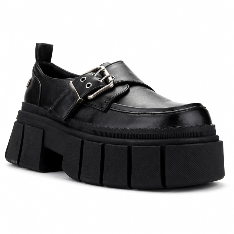 MOCASINES MUJER CHALADA NEGRO BRESH-1 CASUAL - 4