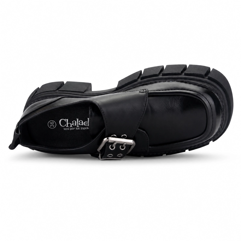 MOCASINES MUJER CHALADA NEGRO BRESH-1 CASUAL - 7