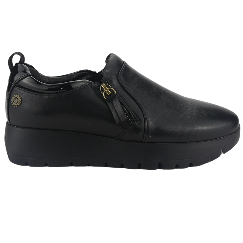 ZAPATOS MUJER CHALADA NEGRO WONDER-6 CASUAL - 1