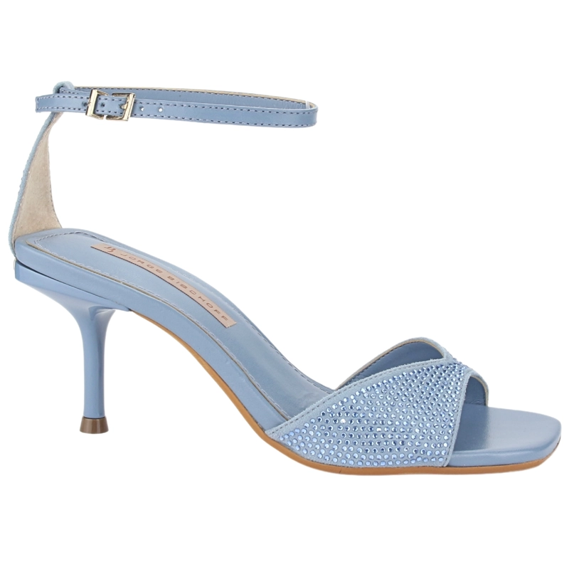 JORGE BISCHOFF SANDALIAS MUJER JORGE BISCHOFF CUERO J10543039 AZUL CASUAL