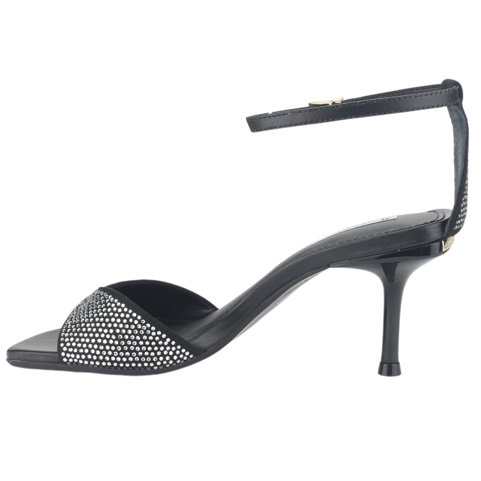 SANDALIAS MUJER JORGE BISCHOFF CUERO J10543039 NEGRO CASUAL - 2