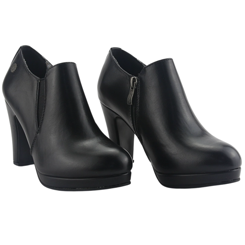 BOTIN CHALADA MUJER BAMBINA-23 NEGRO CASUAL - 3