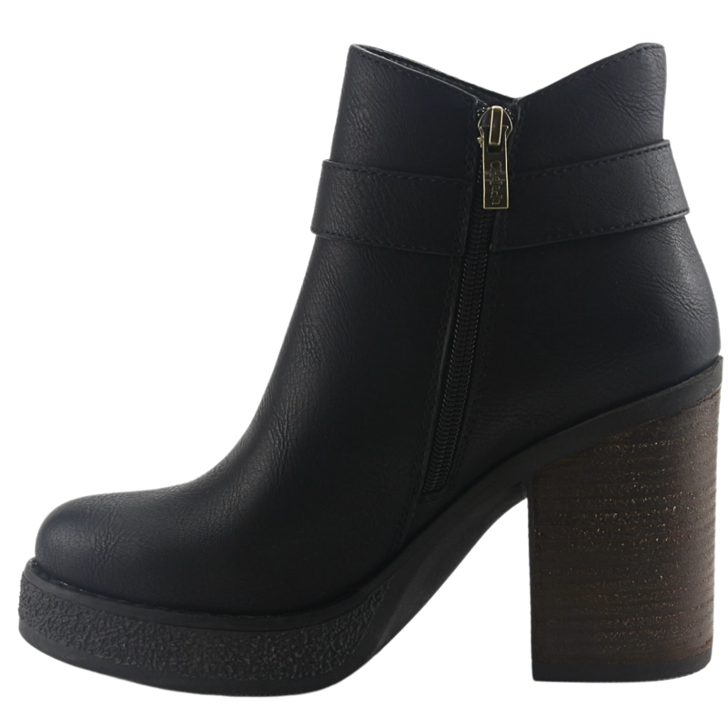 BOTIN CHALADA MUJER ELLA-15 NEGRO CASUAL - 2