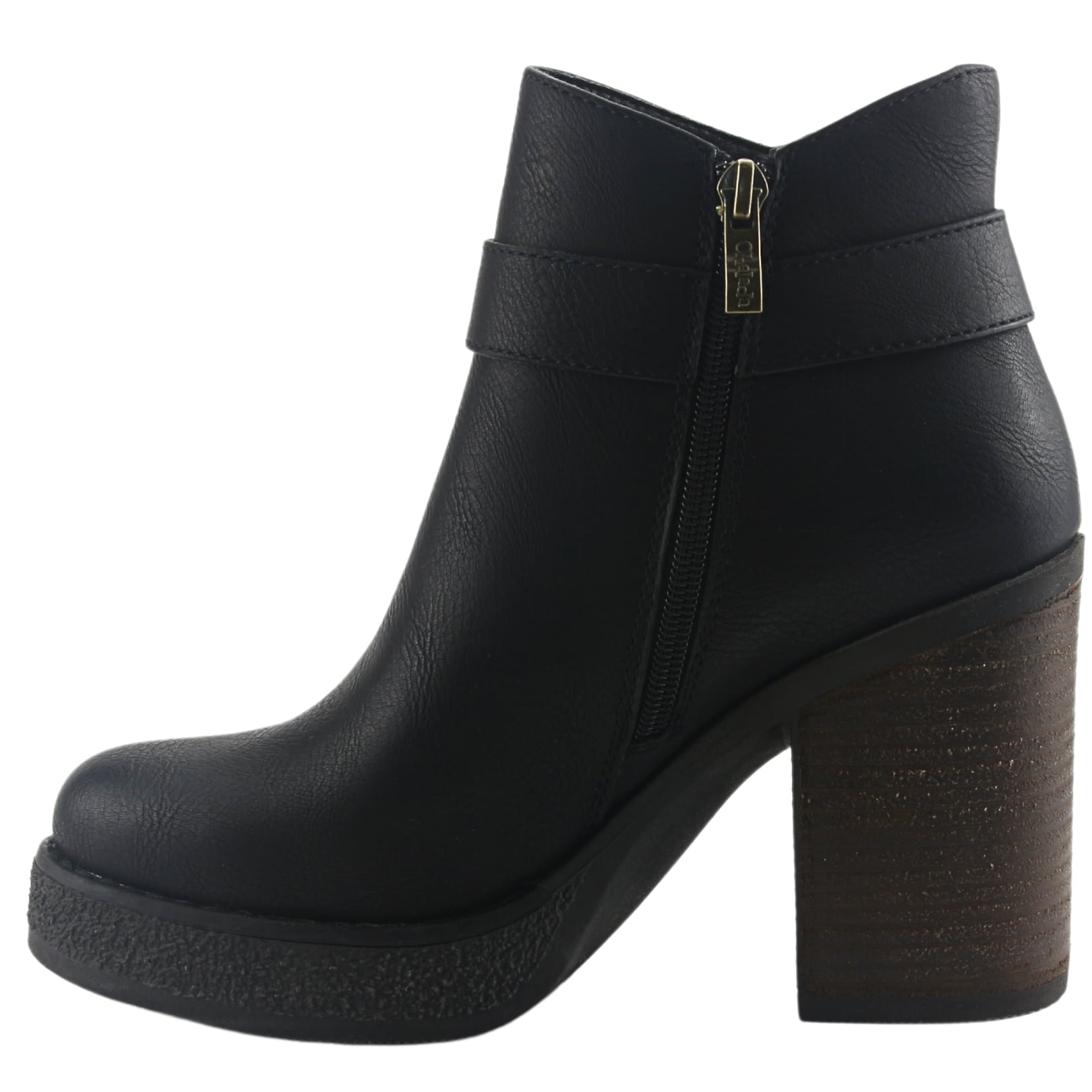 BOTIN CHALADA MUJER ELLA-15 NEGRO CASUAL - 2