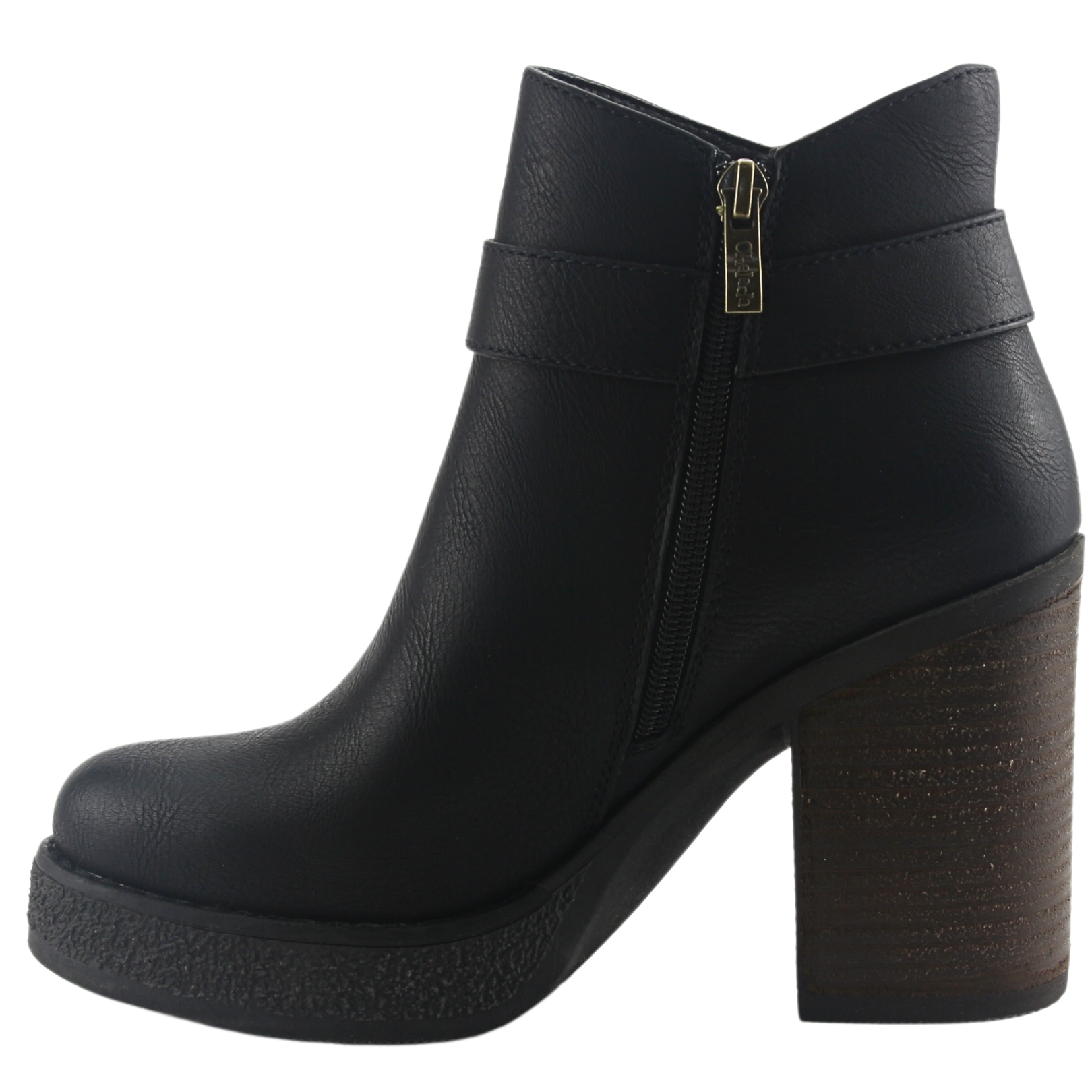 BOTIN CHALADA MUJER ELLA-15 NEGRO CASUAL - 2