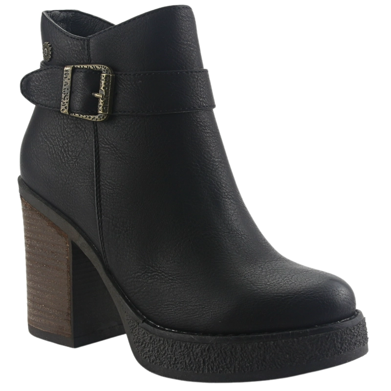 BOTIN CHALADA MUJER ELLA-15 NEGRO CASUAL - 3