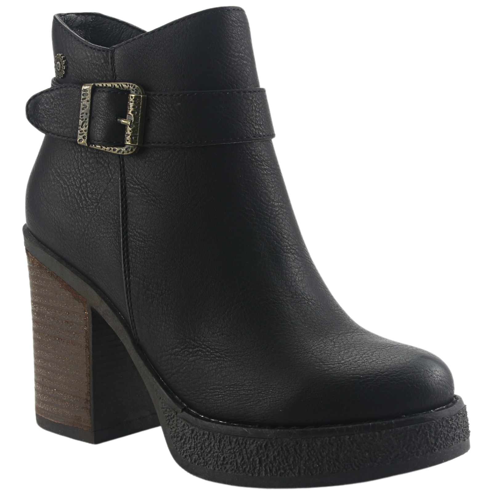 BOTIN CHALADA MUJER ELLA-15 NEGRO CASUAL - 3