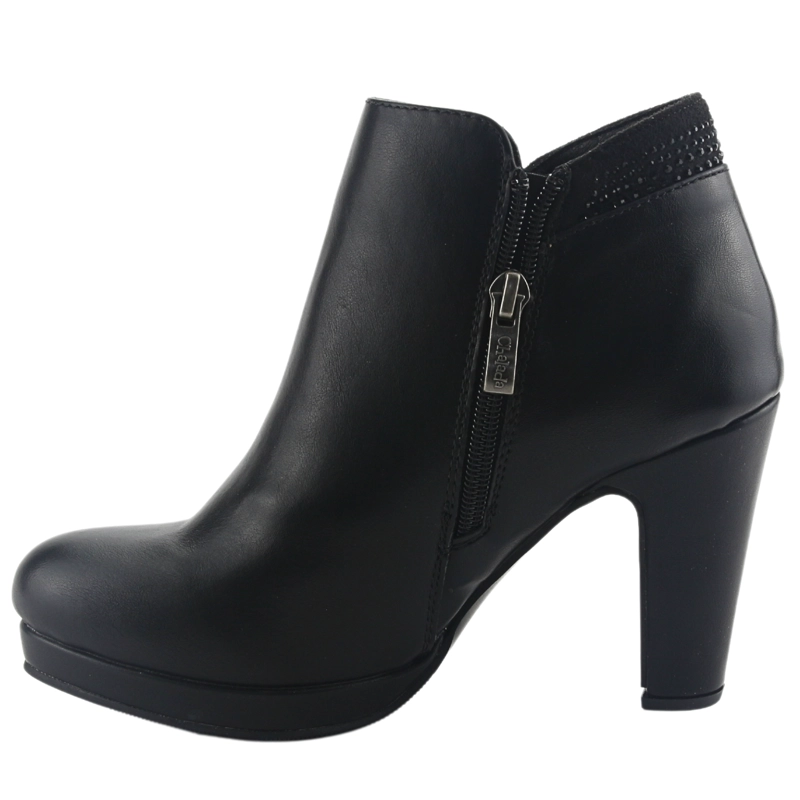 BOTIN CHALADA MUJER BAMBINA-21 NEGRO CASUAL - 2