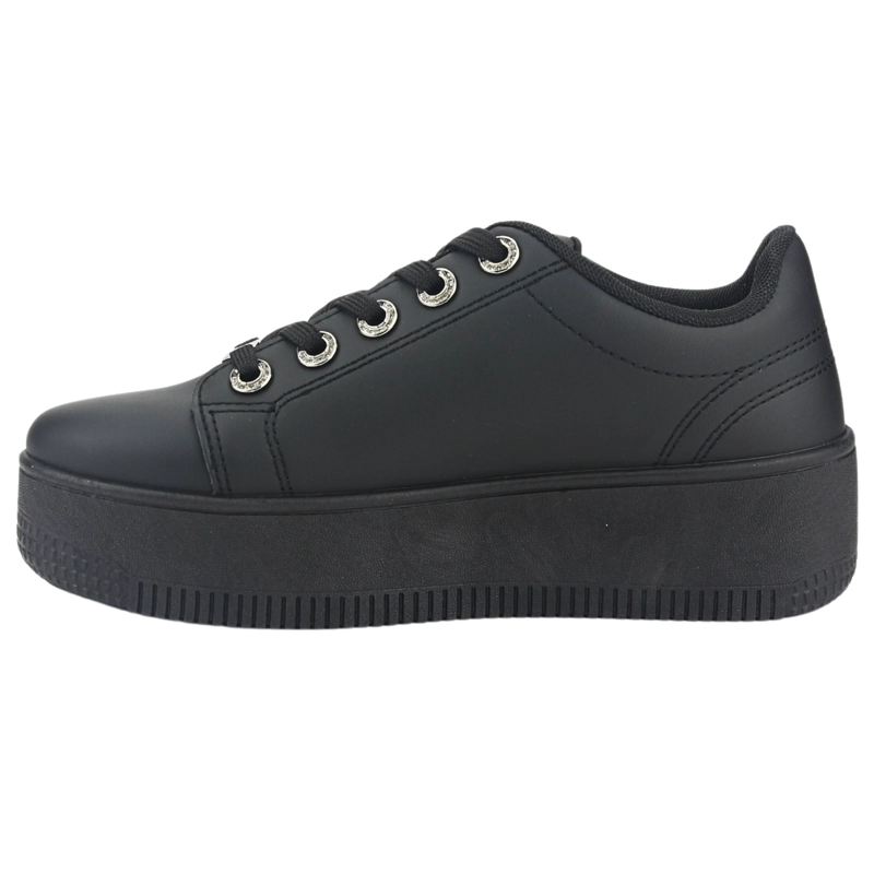 ZAPATILLAS MUJER CHALADA URBANAS NEGRO METTA-15 - 2