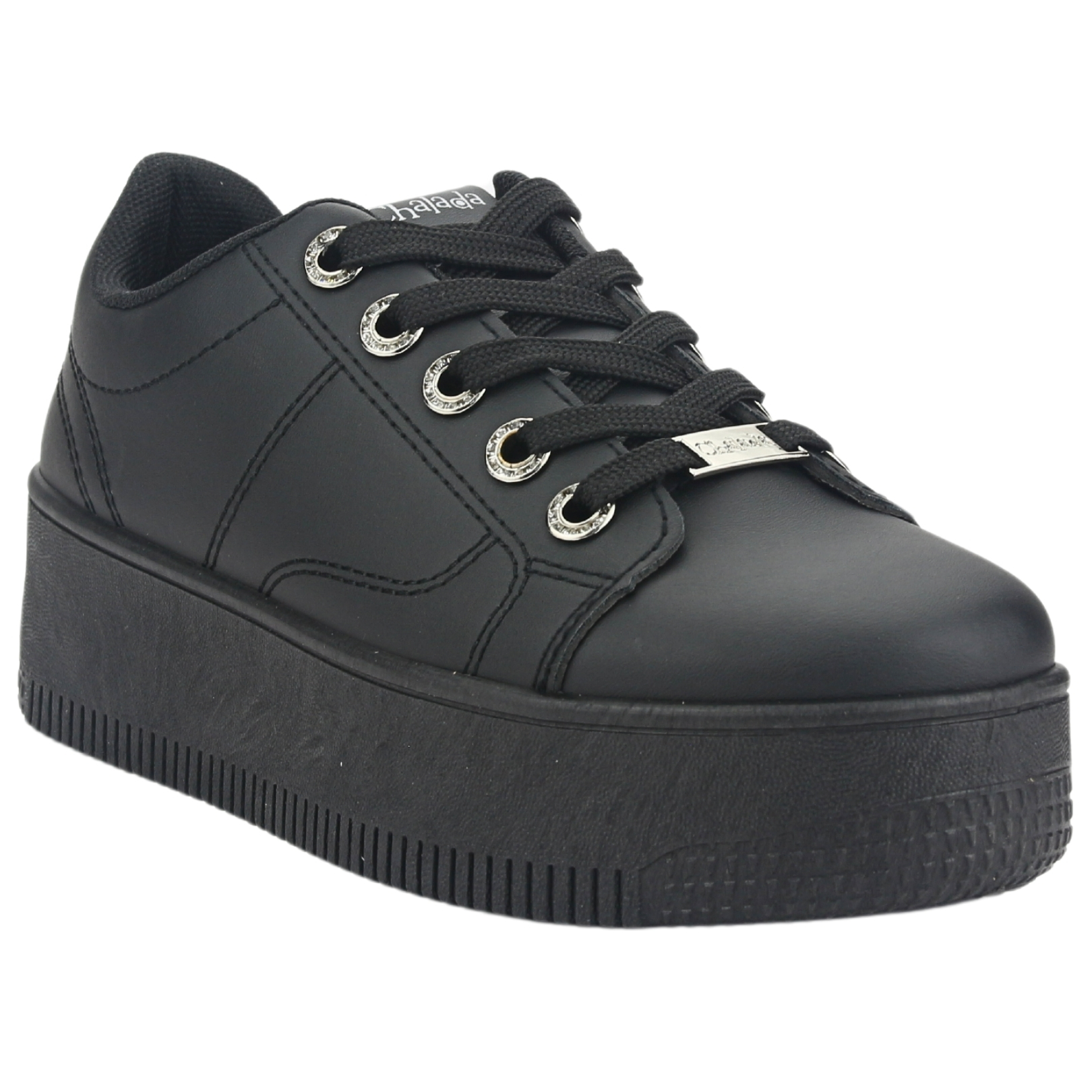 ZAPATILLAS MUJER CHALADA URBANAS NEGRO METTA-15 - 3