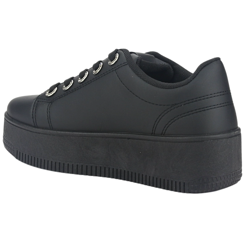 ZAPATILLAS MUJER CHALADA URBANAS NEGRO METTA-15 - 4