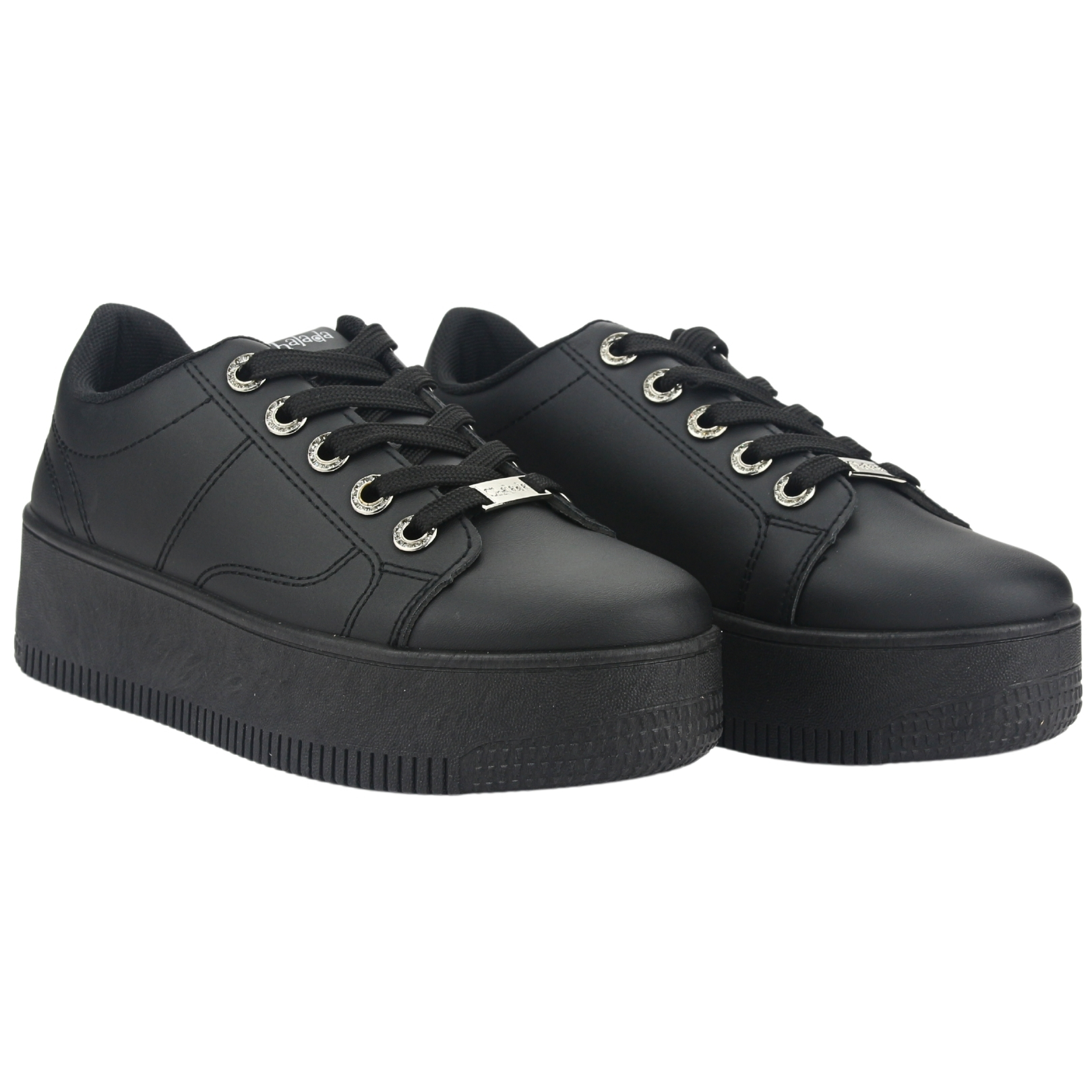 ZAPATILLAS MUJER CHALADA URBANAS NEGRO METTA-15 - 5