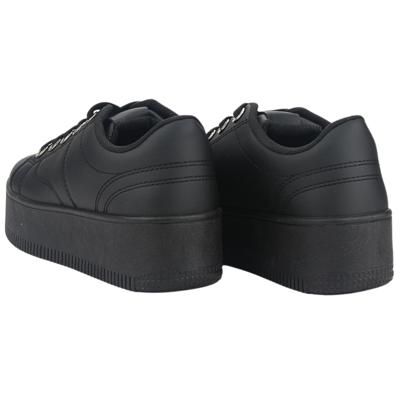ZAPATILLAS MUJER CHALADA URBANAS NEGRO METTA-15 - 6