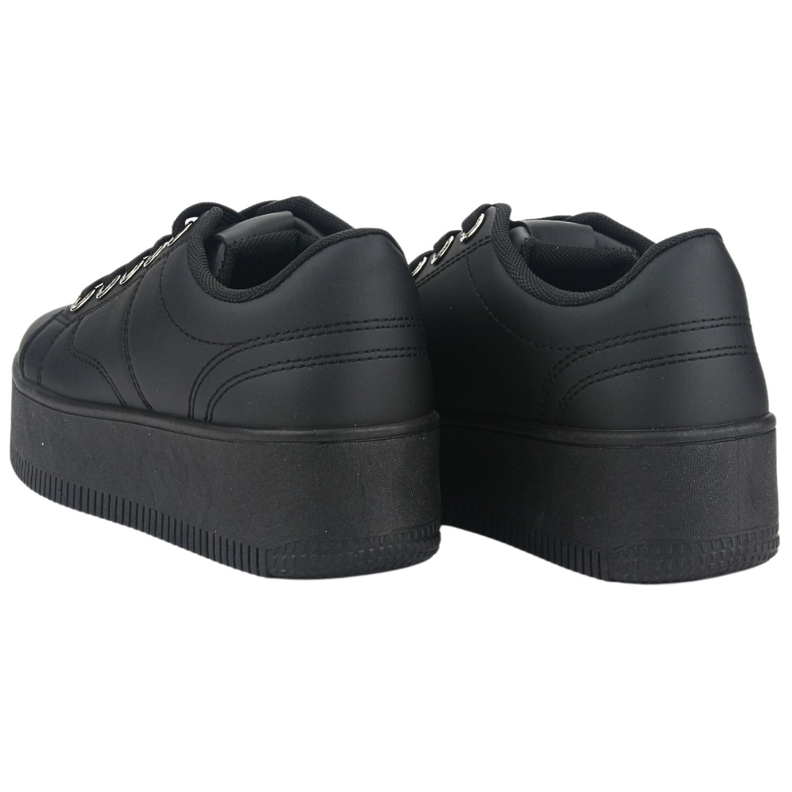 ZAPATILLAS MUJER CHALADA URBANAS NEGRO METTA-15 - 6