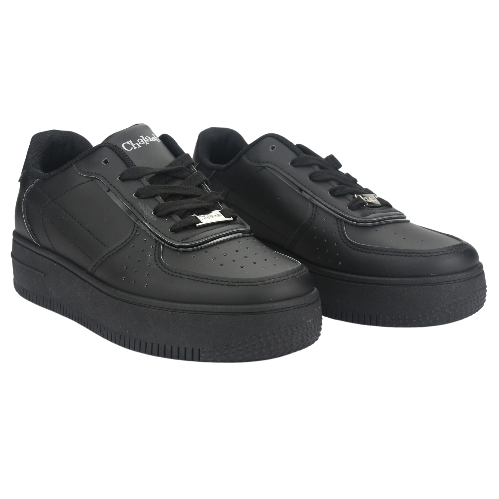 ZAPATILLAS MUJER CHALADA URBANAS NEGRO JOGGO-7 - 5