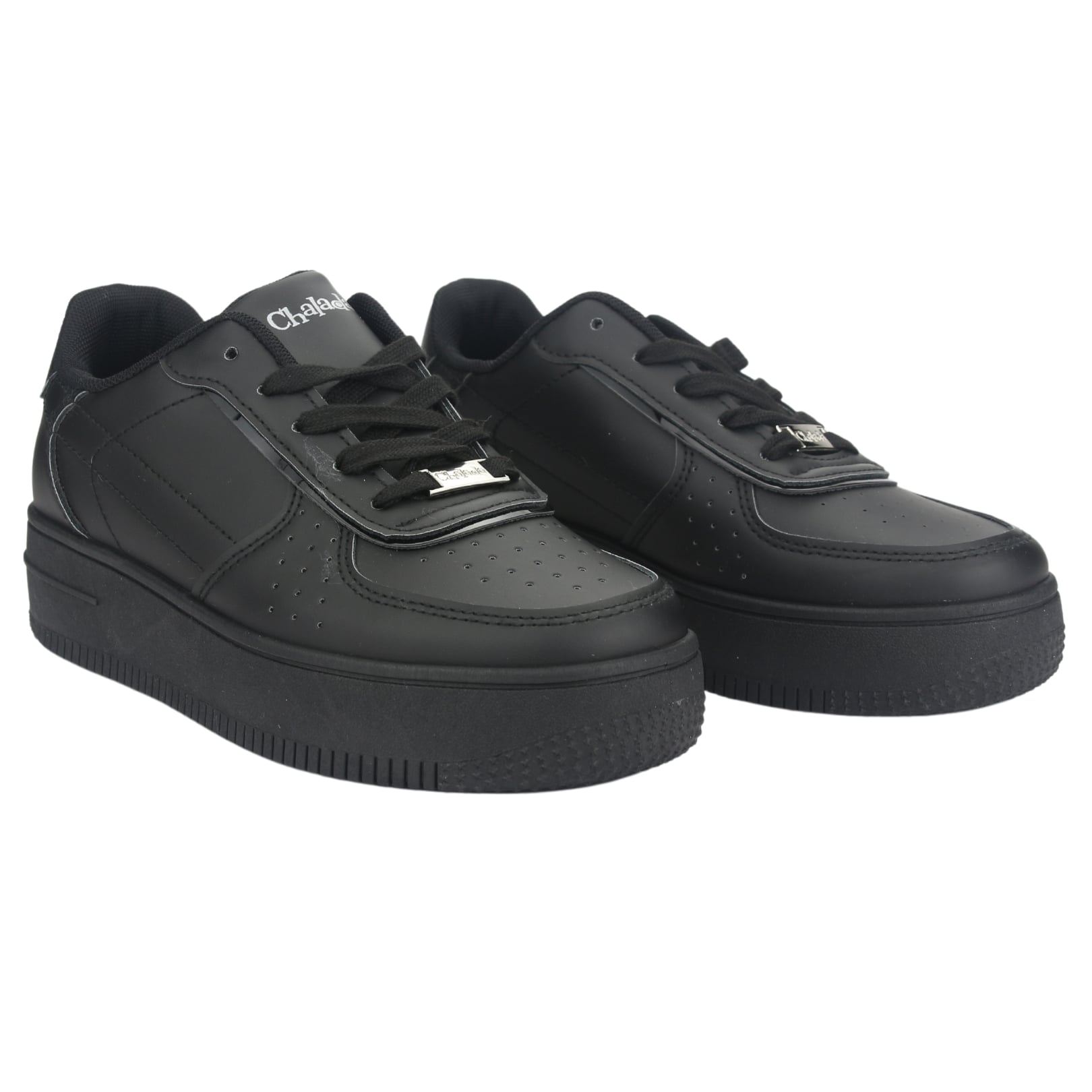ZAPATILLAS MUJER CHALADA URBANAS NEGRO JOGGO-7 - 5