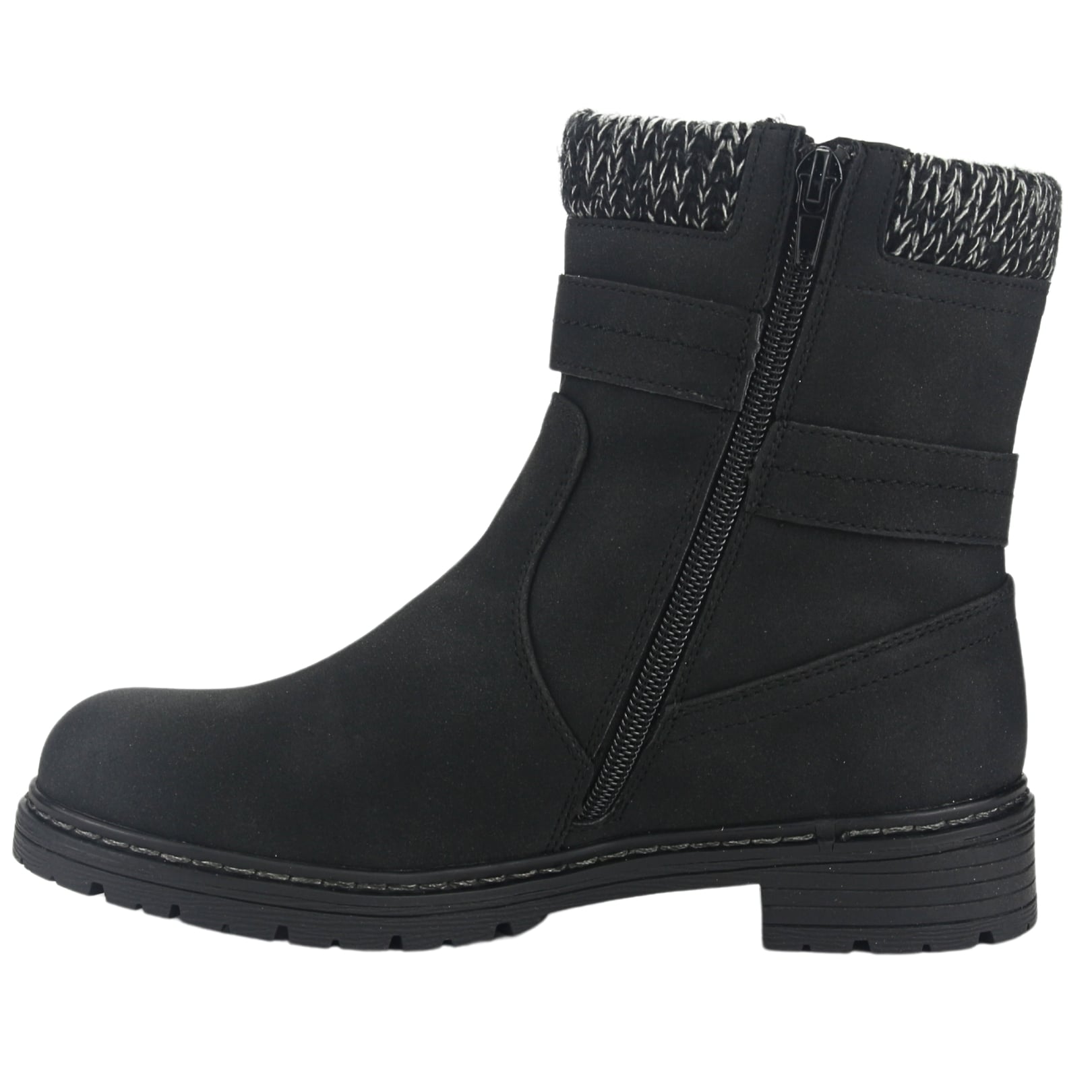 BOTIN CHALADA MUJER ANDY-1 NEGRO CASUAL - 2