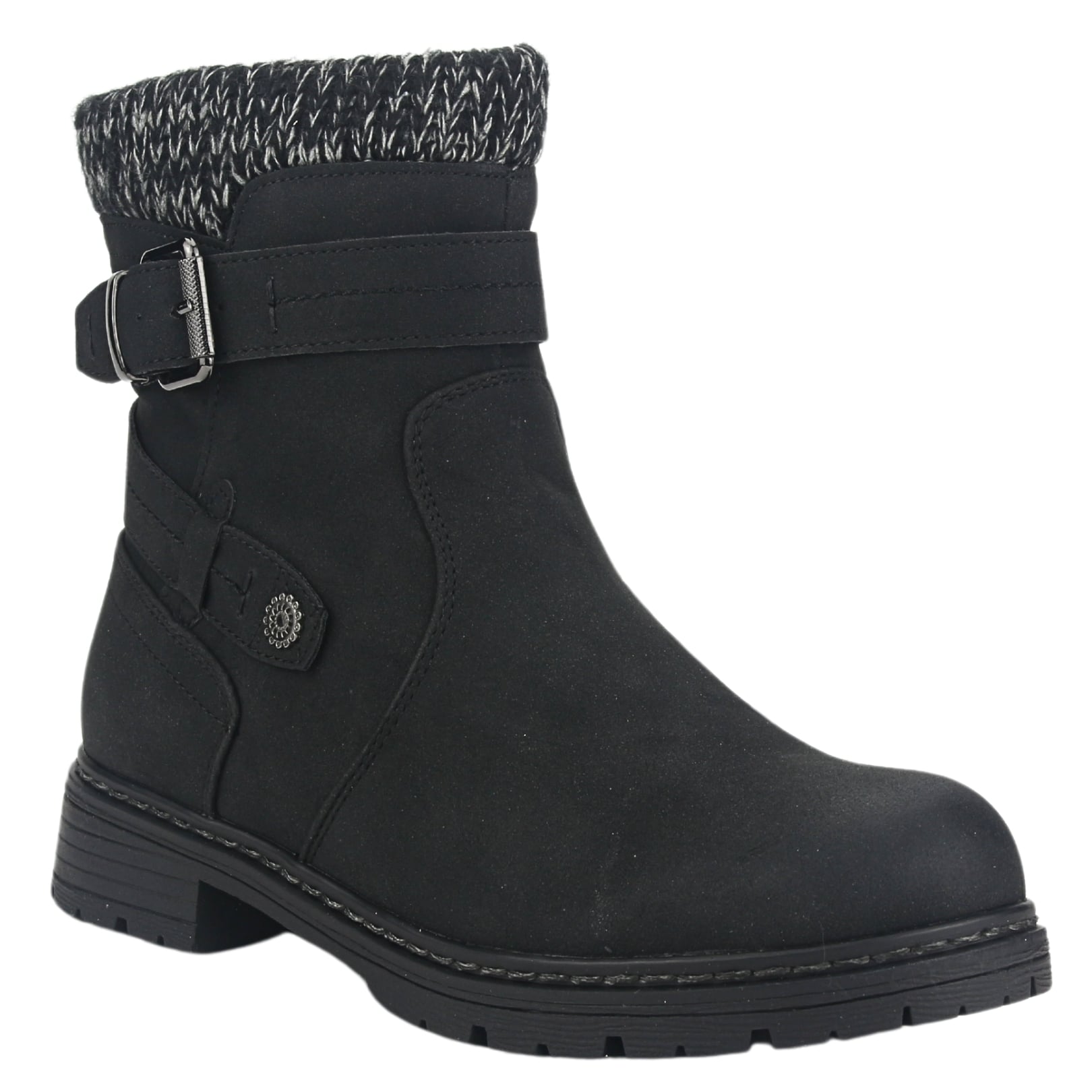 BOTIN CHALADA MUJER ANDY-1 NEGRO CASUAL - 3