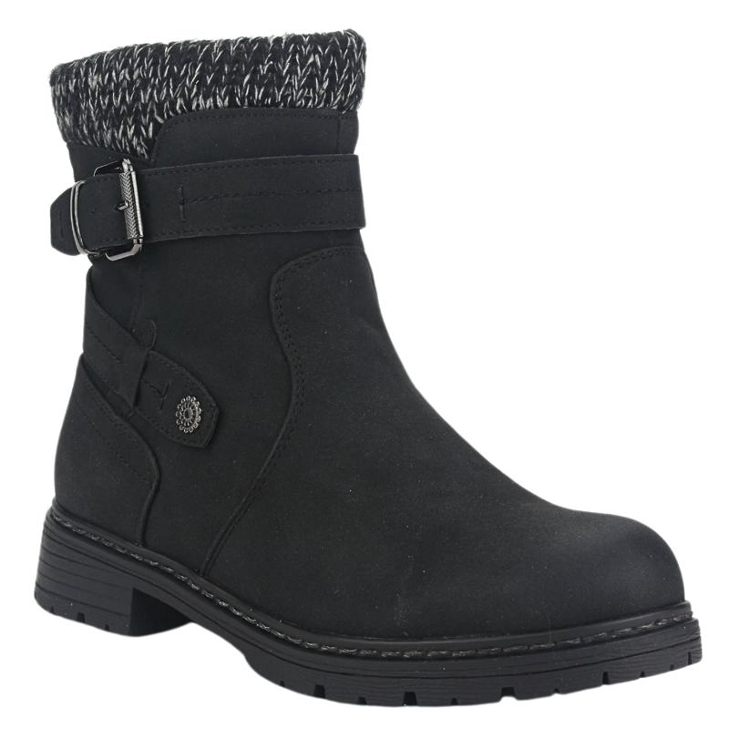 BOTIN CHALADA MUJER ANDY-1 NEGRO CASUAL - 3