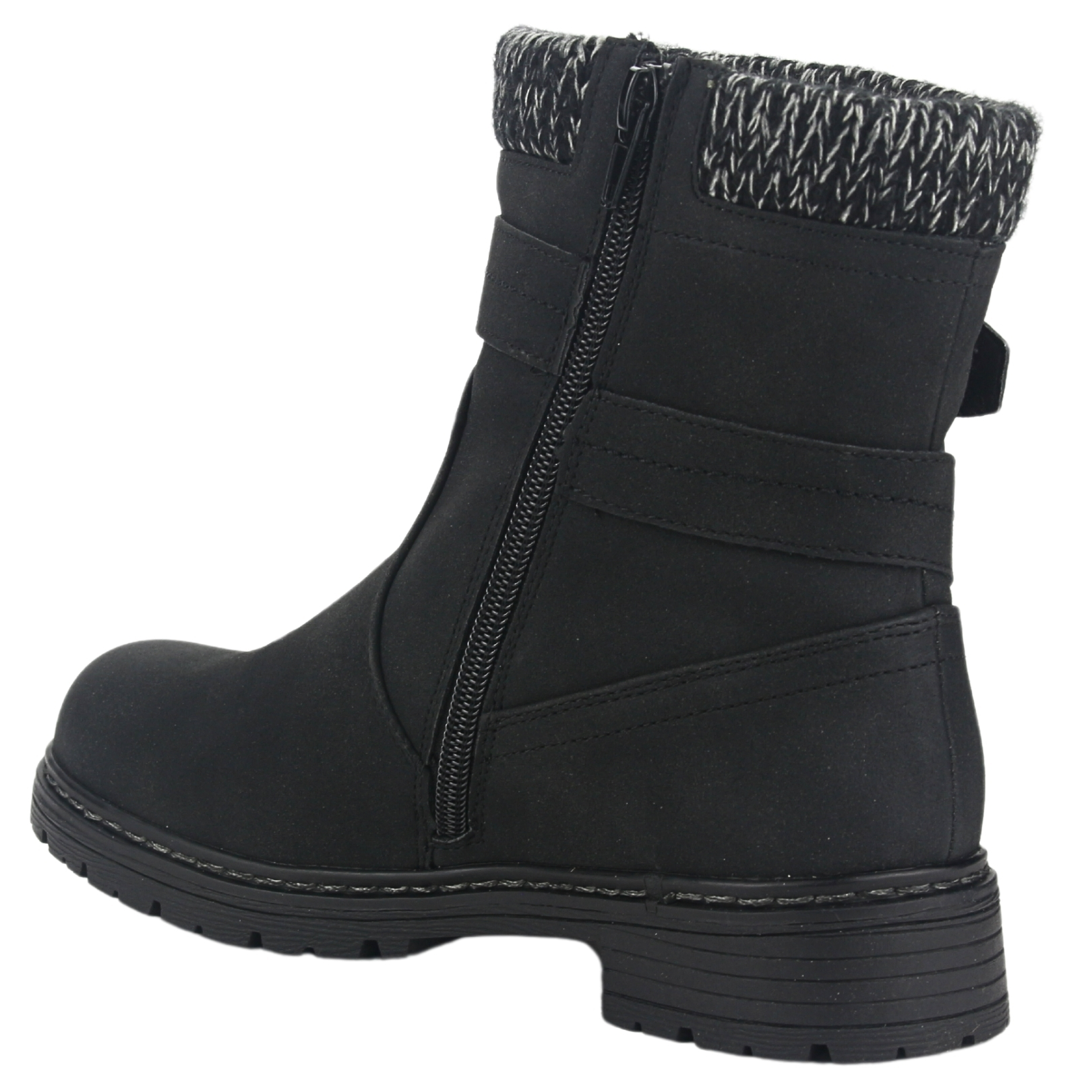 BOTIN CHALADA MUJER ANDY-1 NEGRO CASUAL - 4