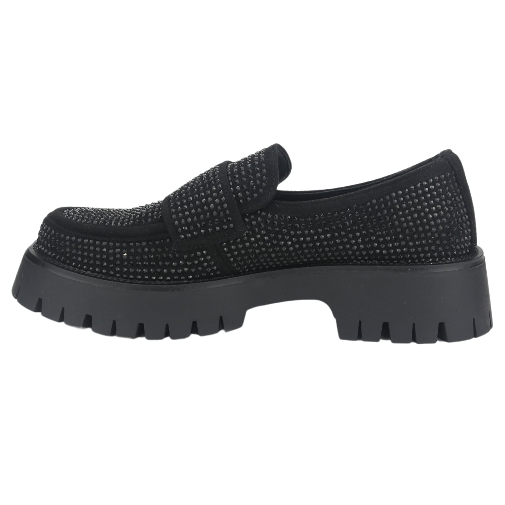 MOCASIN CHALADA MUJER LENIN-2 NEGRO CASUAL - 2