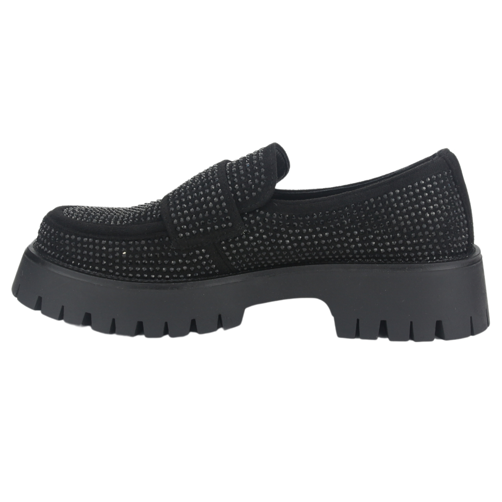 MOCASIN CHALADA MUJER LENIN-2 NEGRO CASUAL - 2