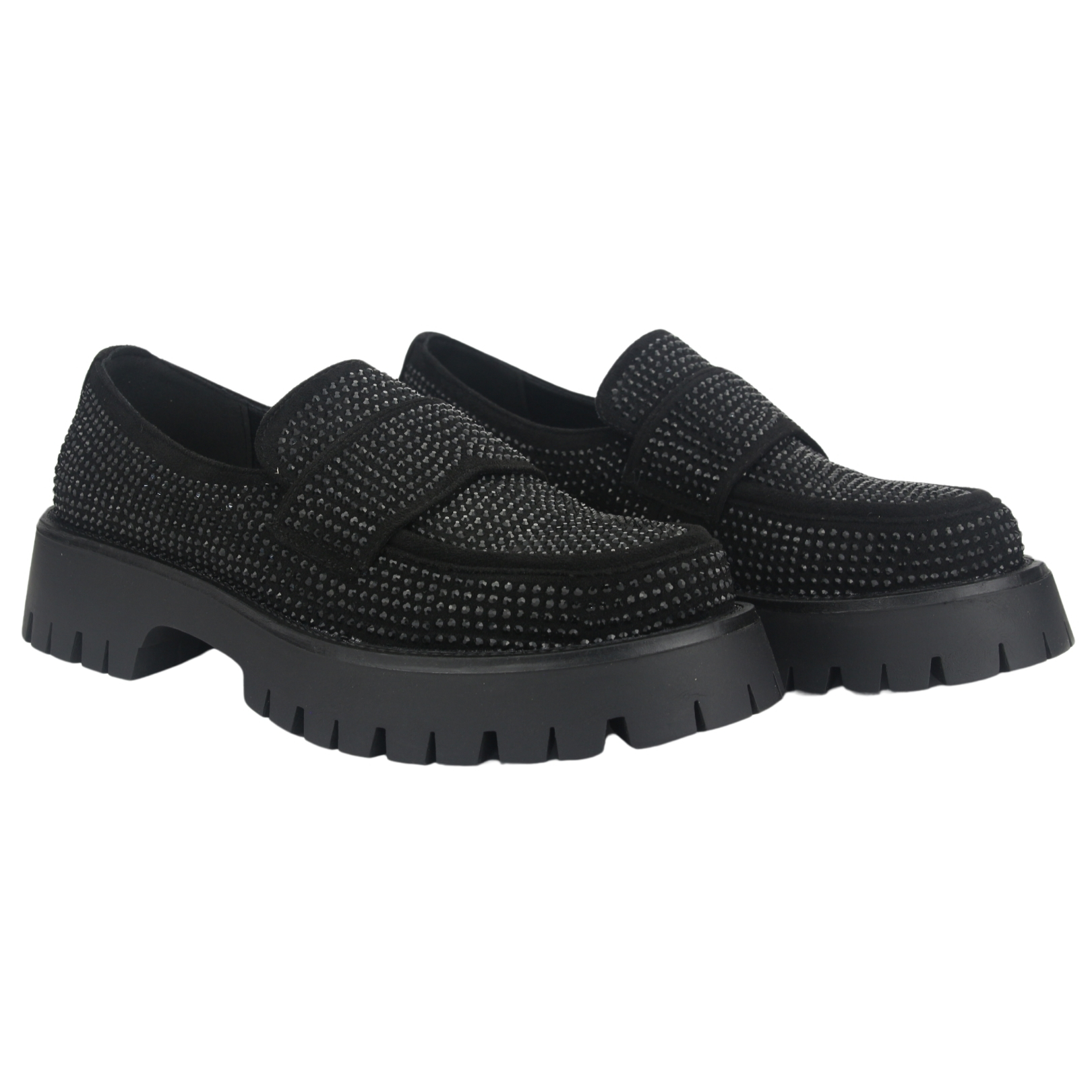 MOCASIN CHALADA MUJER LENIN-2 NEGRO CASUAL - 5