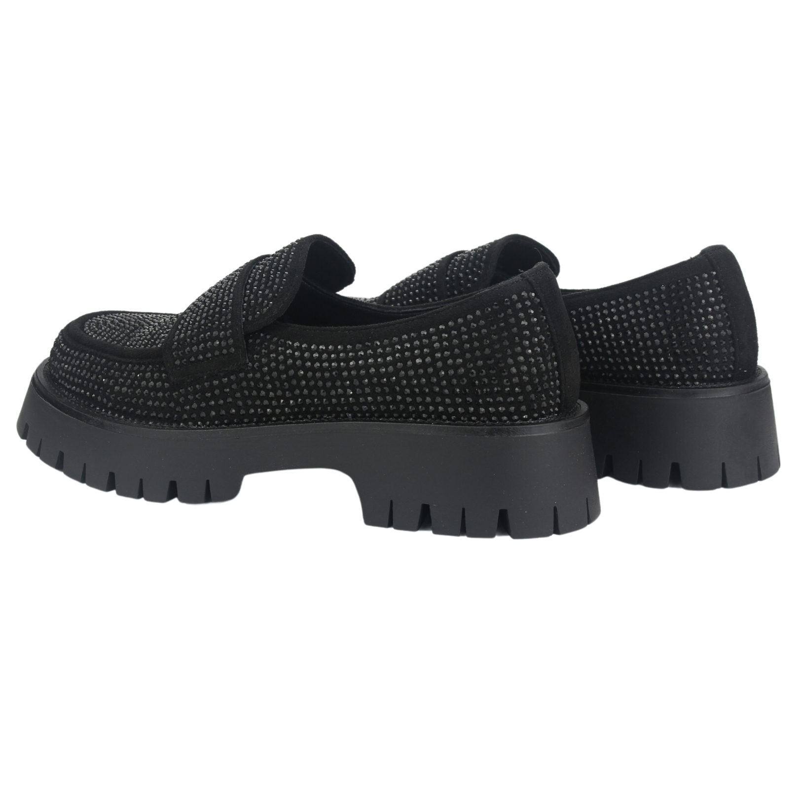 MOCASIN CHALADA MUJER LENIN-2 NEGRO CASUAL - 6