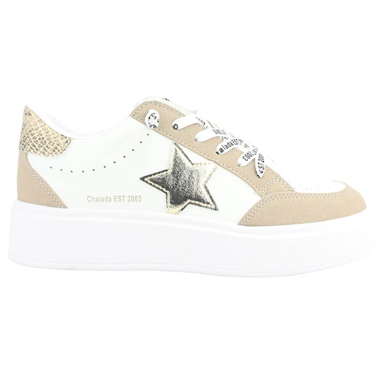 ZAPATILLAS MUJER CHALADA URBANAS BLANCO CANDY-36 - 1