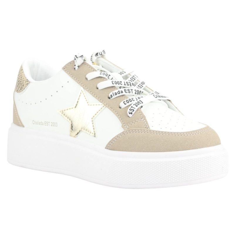 ZAPATILLAS MUJER CHALADA URBANAS BLANCO CANDY-36 - 3