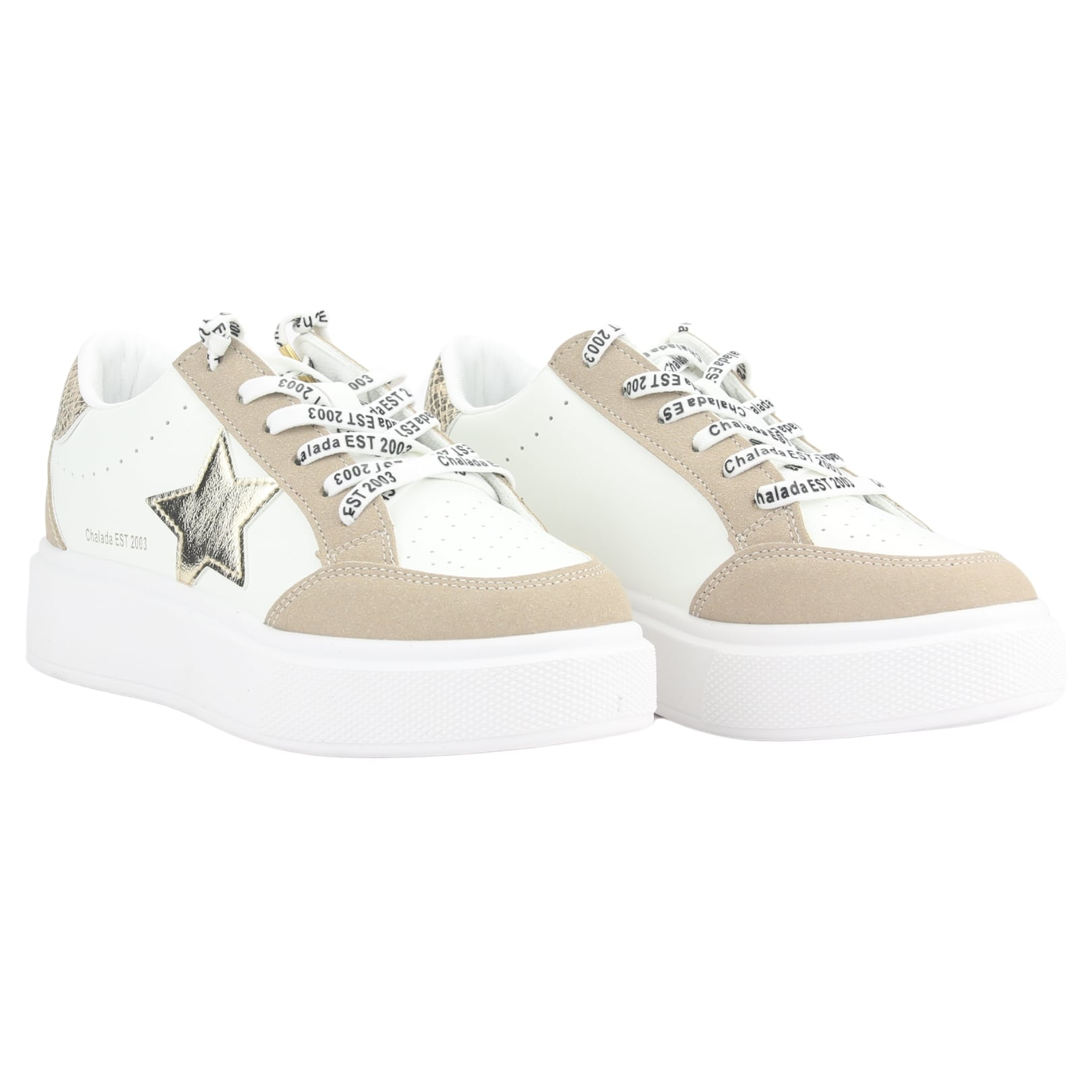 ZAPATILLAS MUJER CHALADA URBANAS BLANCO CANDY-36 - 5