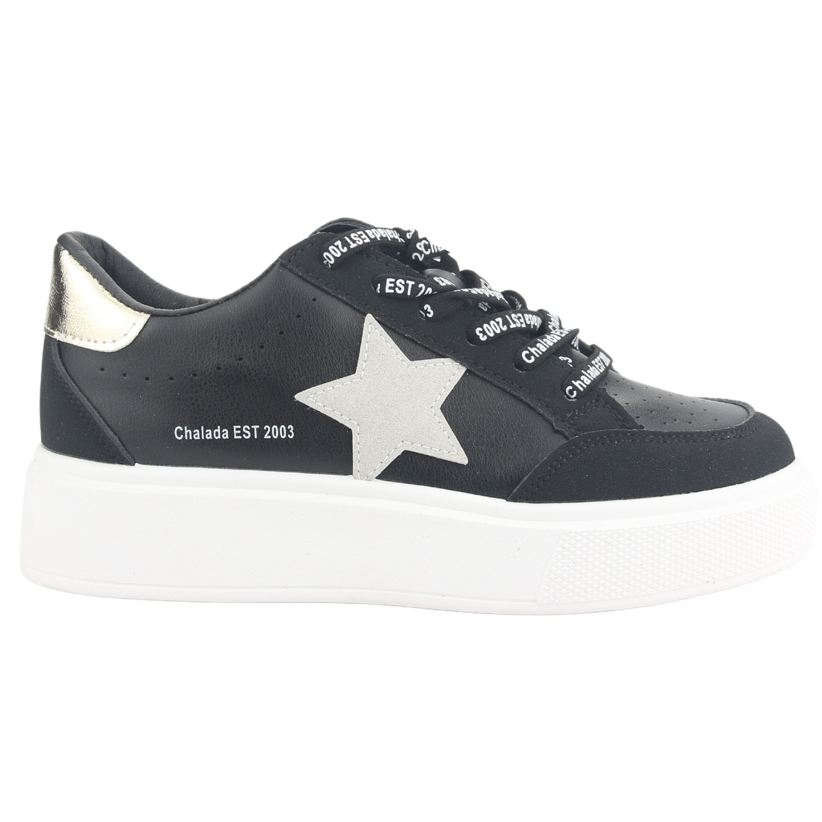 ZAPATILLA CHALADA MUJER CANDY-36 NEGRO URBANO - 1