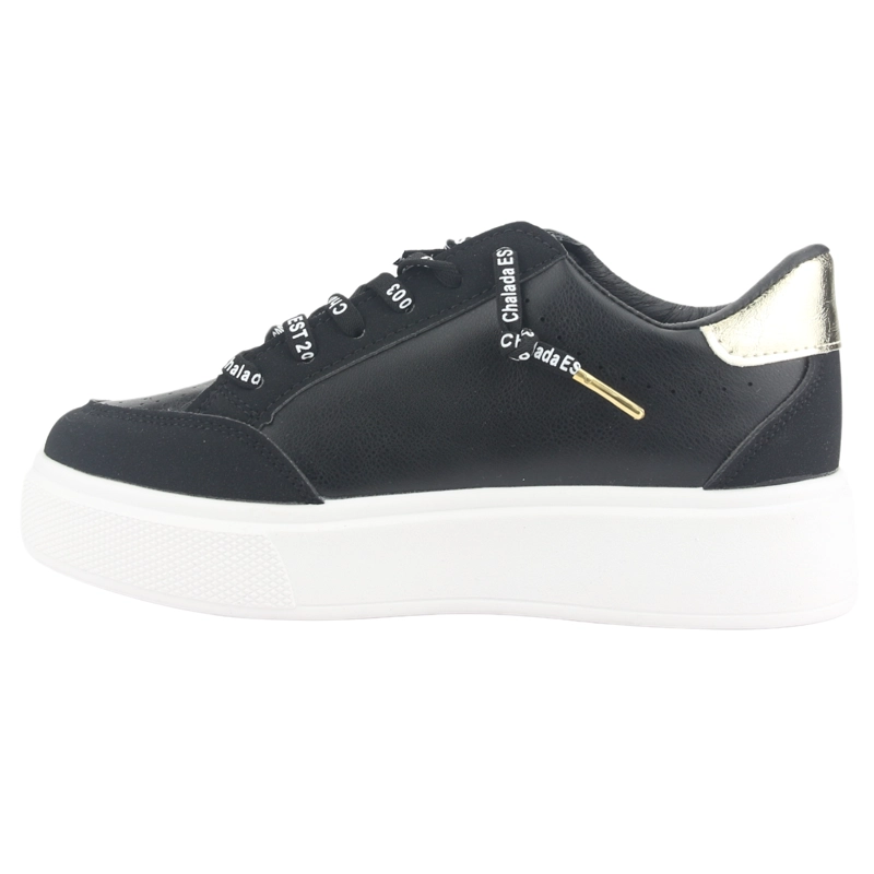 ZAPATILLA CHALADA MUJER CANDY-36 NEGRO URBANO - 2