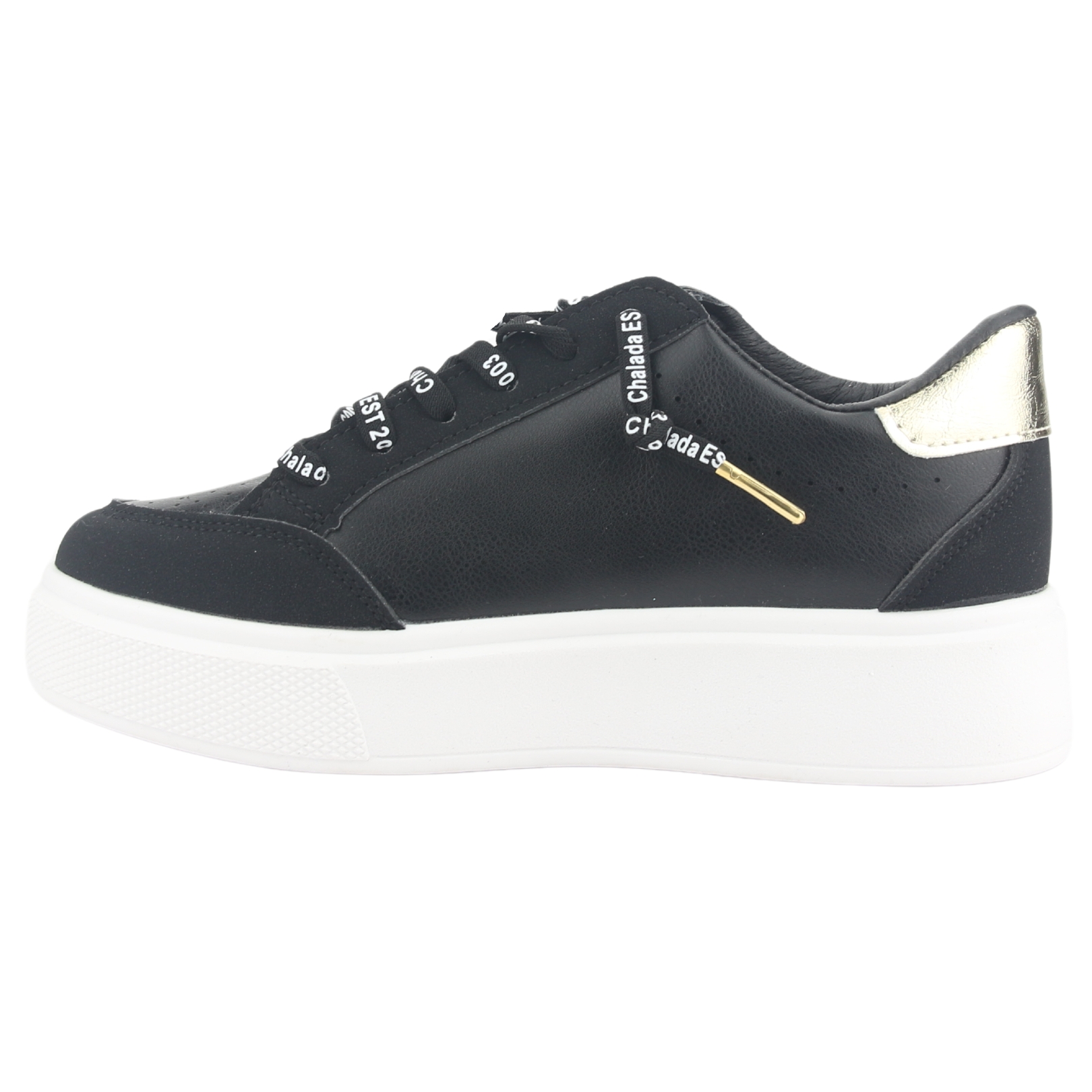 ZAPATILLA CHALADA MUJER CANDY-36 NEGRO URBANO - 2
