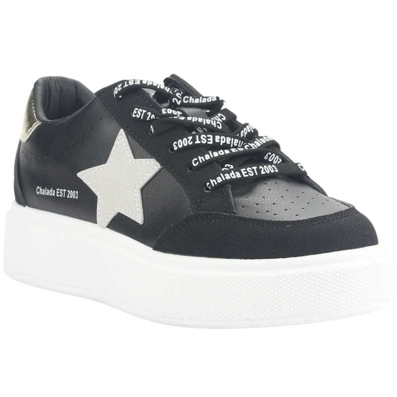 ZAPATILLA CHALADA MUJER CANDY-36 NEGRO URBANO - 3
