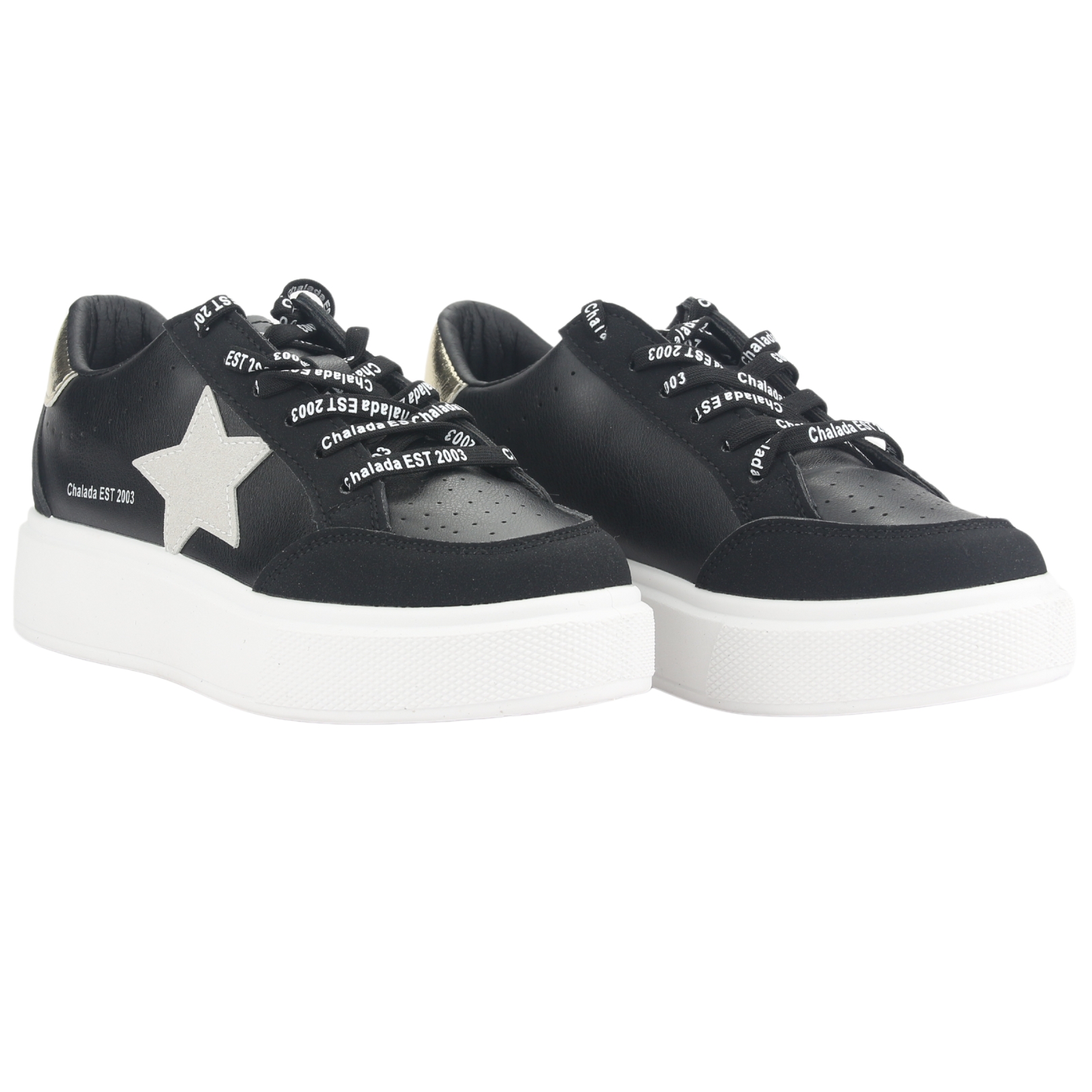 ZAPATILLA CHALADA MUJER CANDY-36 NEGRO URBANO - 5