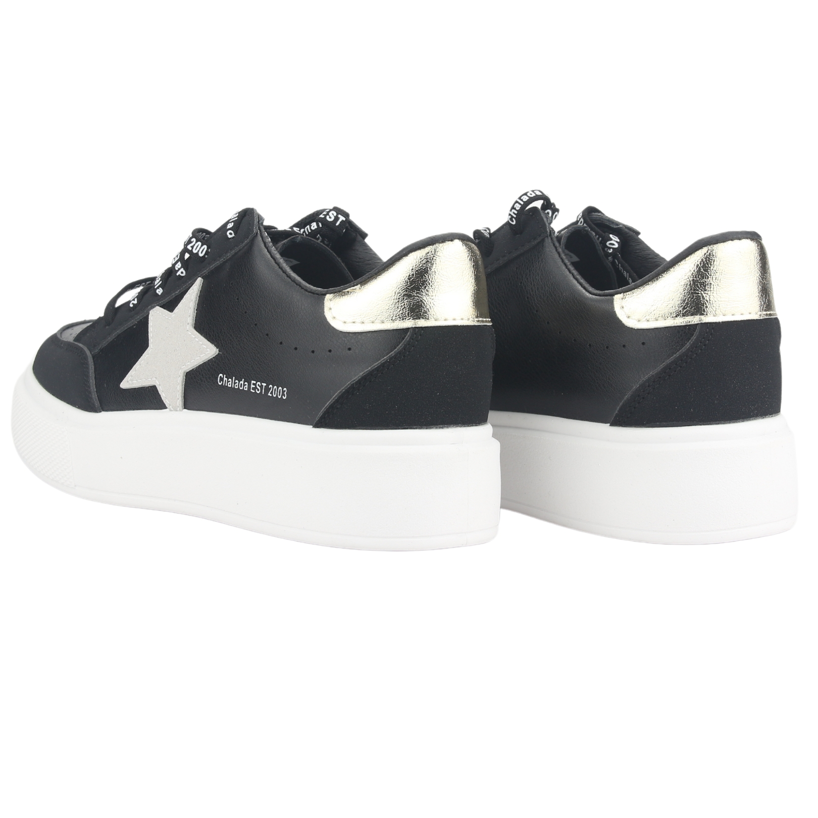 ZAPATILLA CHALADA MUJER CANDY-36 NEGRO URBANO - 6
