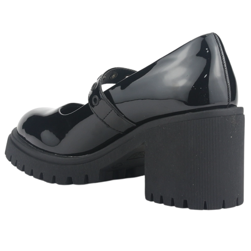ZAPATO CHALADA MUJER JORDI-2 NEGRO CASUAL - 4