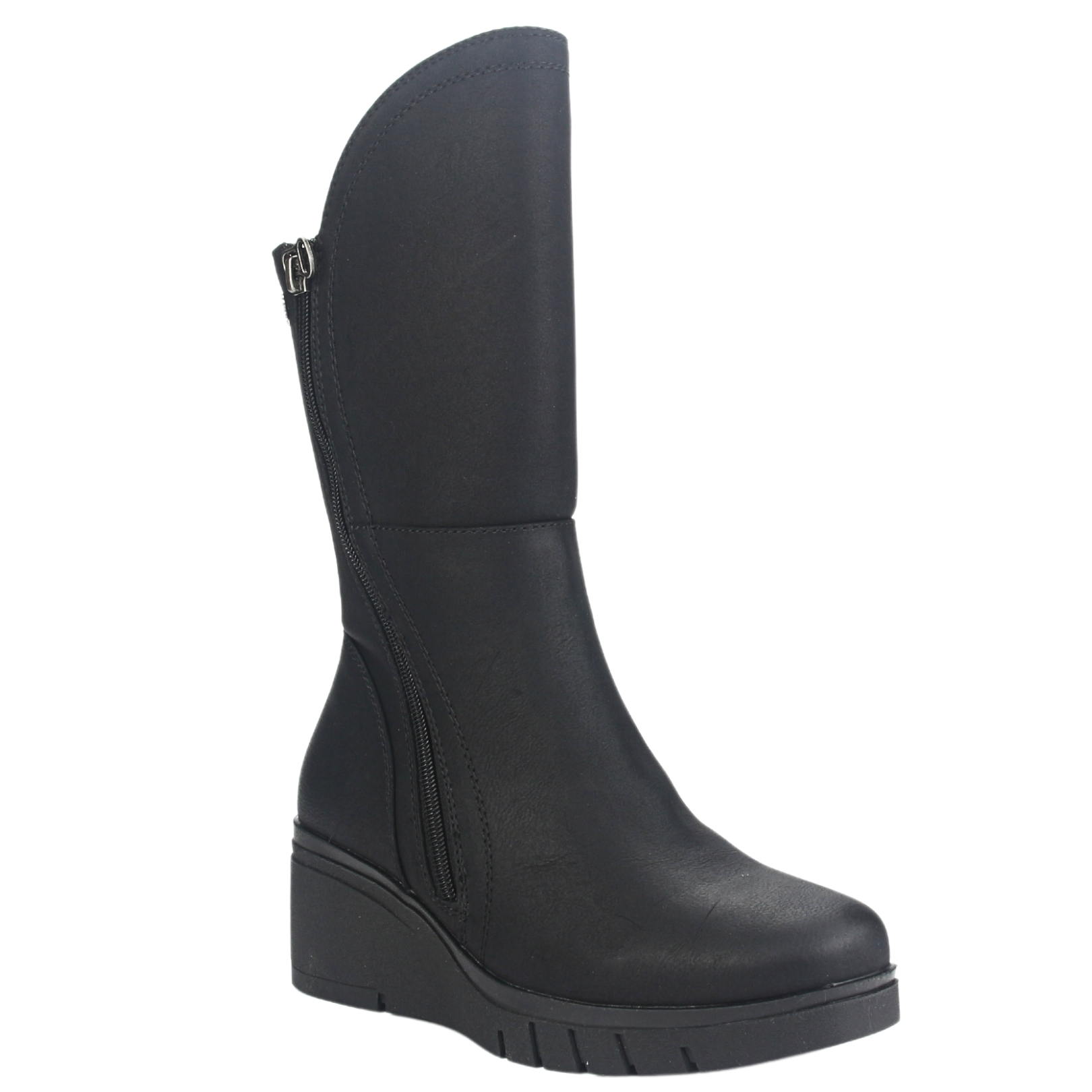 BOTIN CHALADA MUJER WEDGENEW-2 NEGRO CASUAL - 3