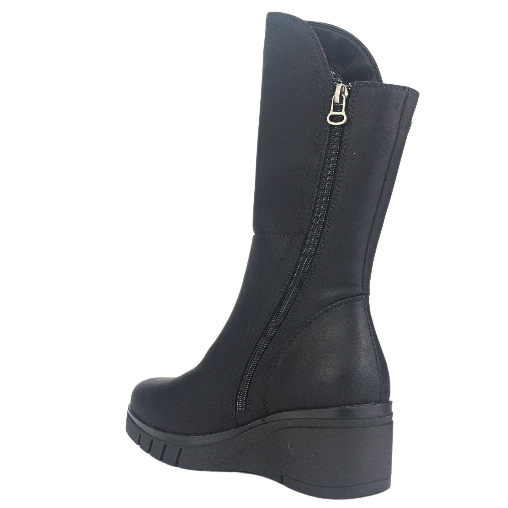 BOTIN CHALADA MUJER WEDGENEW-2 NEGRO CASUAL - 4