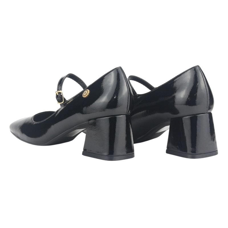 ZAPATO CHALADA MUJER CORSO-6 NEGRO CASUAL - 6