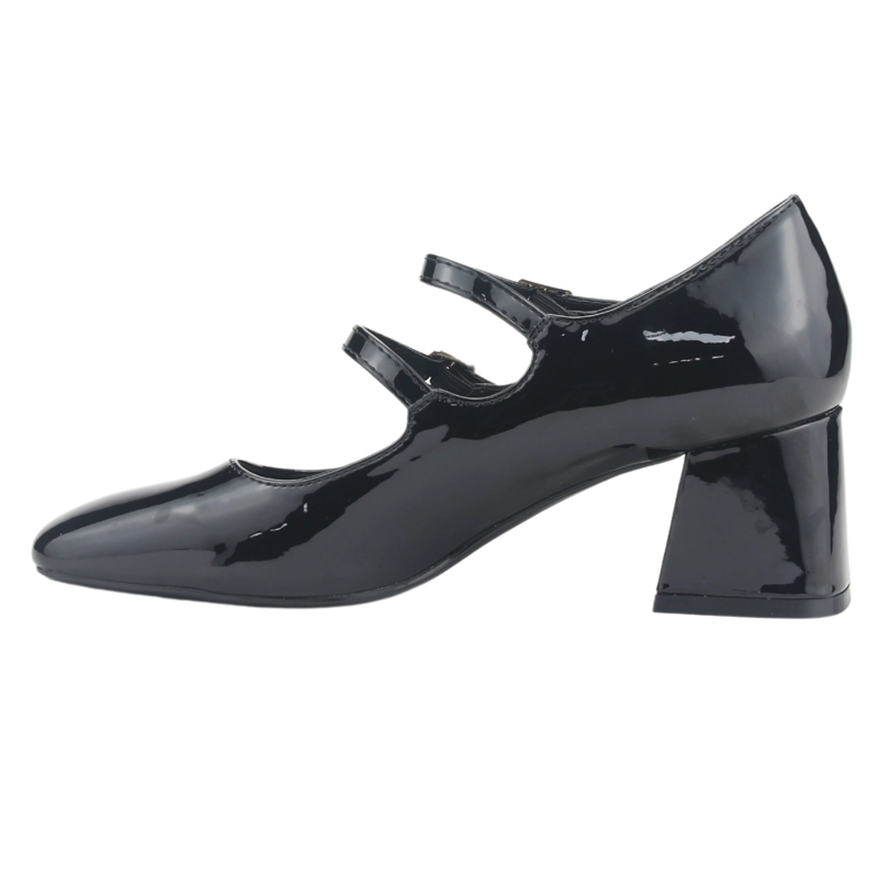 ZAPATO CHALADA MUJER CORSO-5 NEGRO CASUAL - 2
