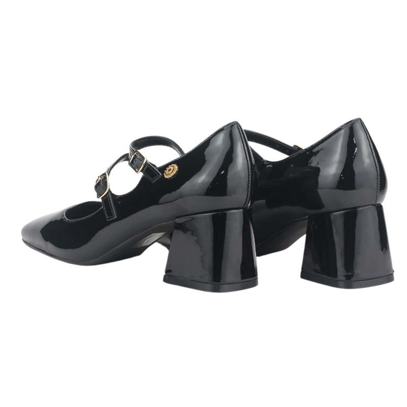 ZAPATO CHALADA MUJER CORSO-5 NEGRO CASUAL - 6