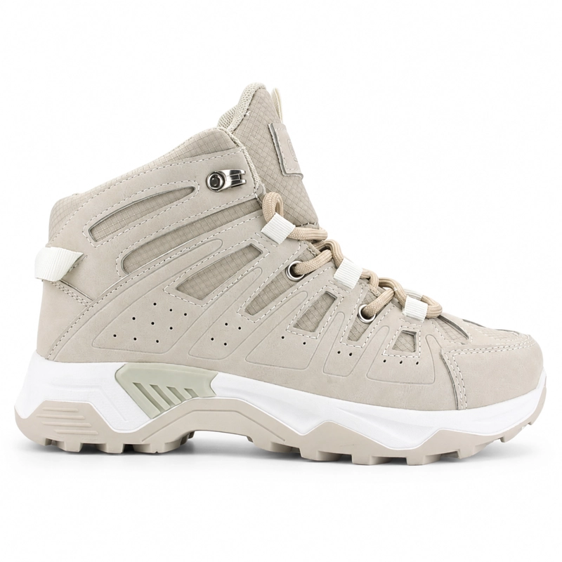 ZAPATILLAS MUJER CHALADA URBANAS BEIGE PANGUI-1 - 1