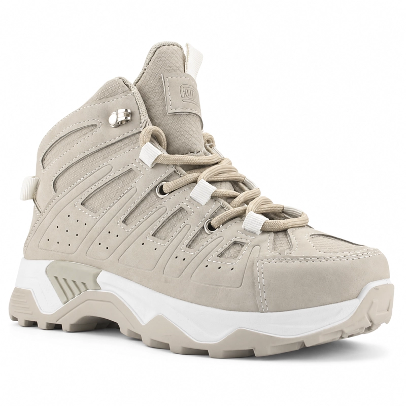 ZAPATILLAS MUJER CHALADA URBANAS BEIGE PANGUI-1 - 3