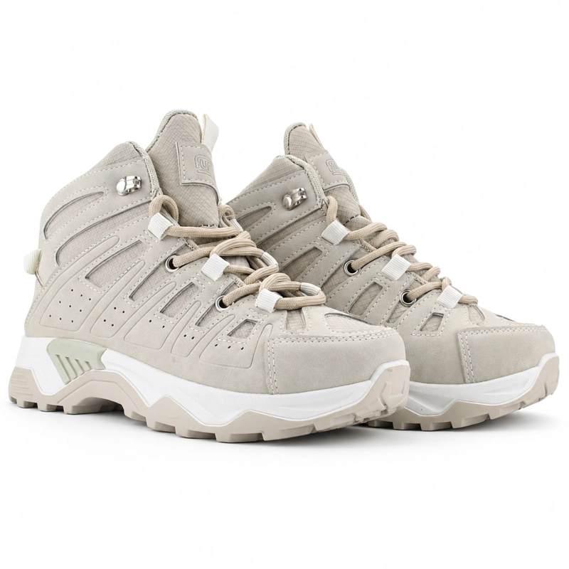 ZAPATILLAS MUJER CHALADA URBANAS BEIGE PANGUI-1 - 5