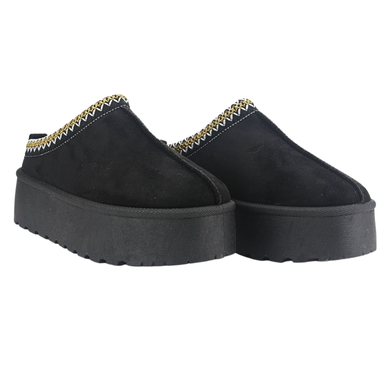 PANTUFLA CHALADA MUJER PINGUIH-3 NEGRO COMFORT - 5